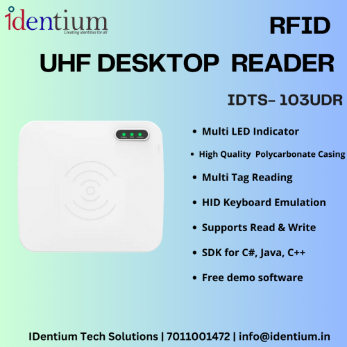Identium IDTS-103UDR UHF RFID USB desktop reader