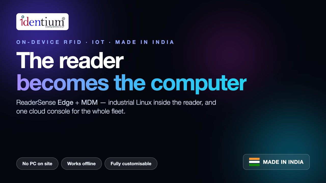 ReaderSense Edge + MDM demo — video